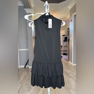 NWT Wild Fable Size Small Elegant Black Sleeveless Dress